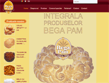 Tablet Screenshot of begapam.ro